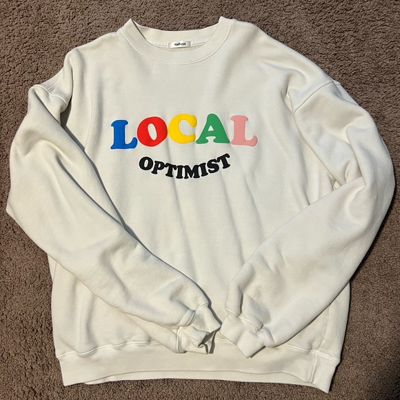 Madhappy Tops - MadHappy “Local Optimist” Crewneck